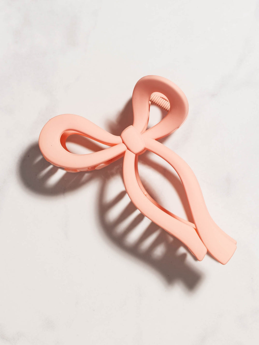 Matte Large Bow Claw ClipHair Accessories