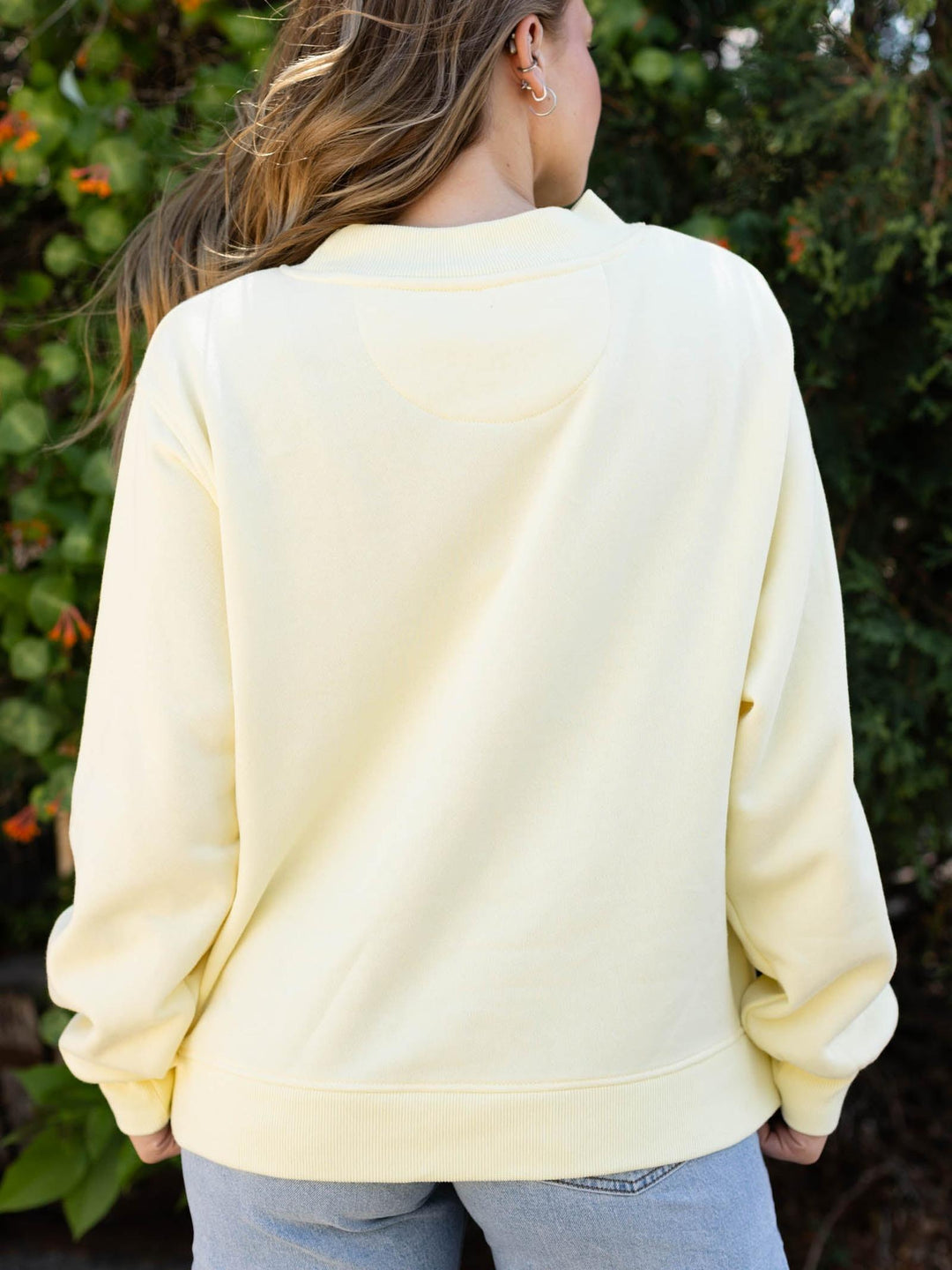 lake mock neck sweater