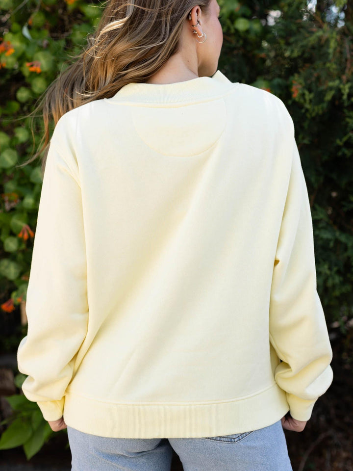 lake mock neck sweater
