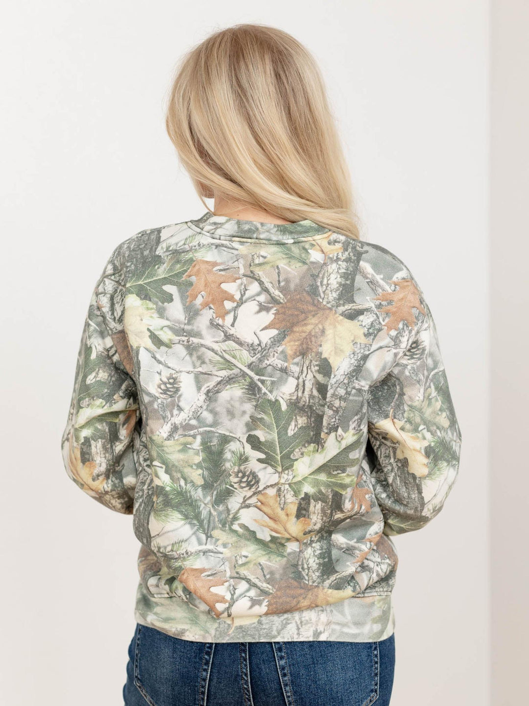 christmas merry camo sweatshirt