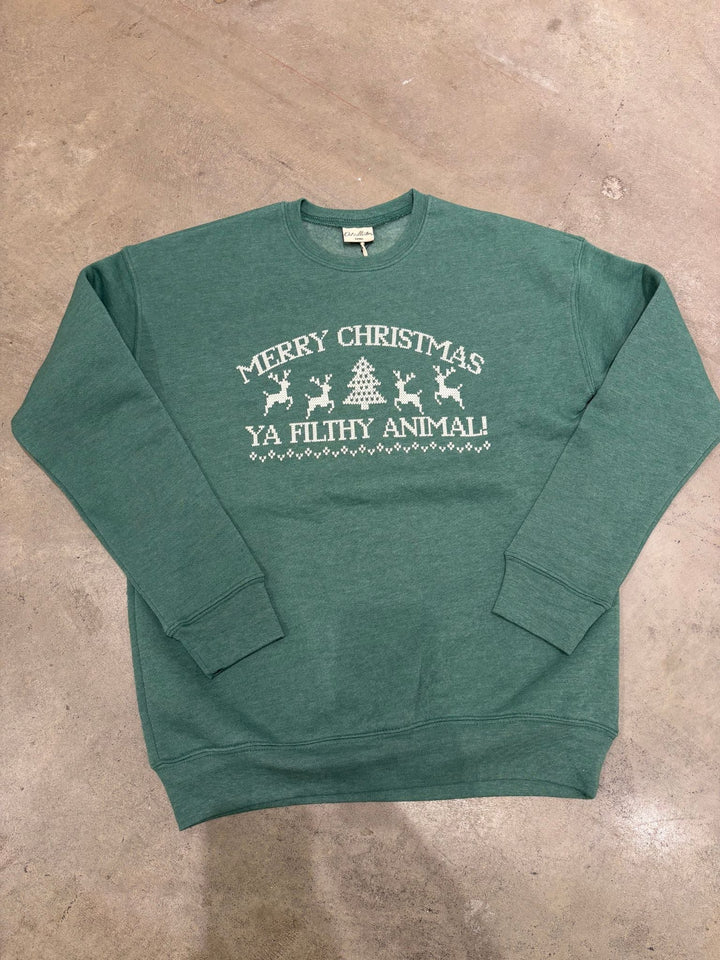 green home alone sweatshirt