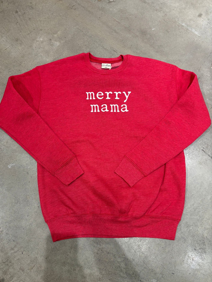 red merry mama graphic