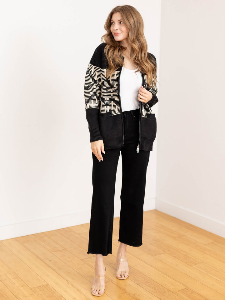 black frayed leg denim