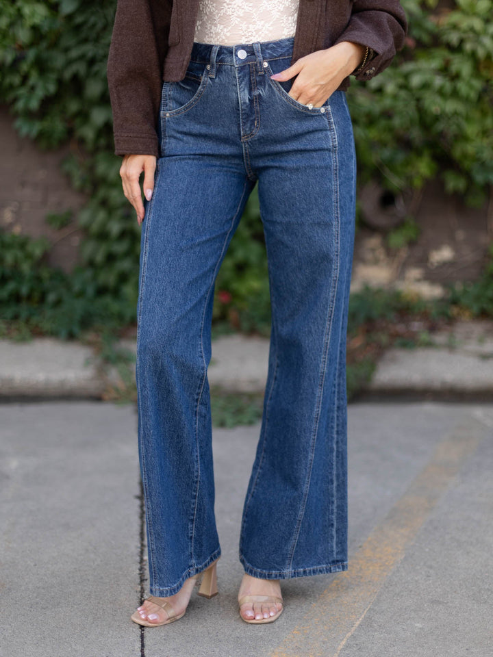 MICA Chathams Sea High Rise Wide Leg