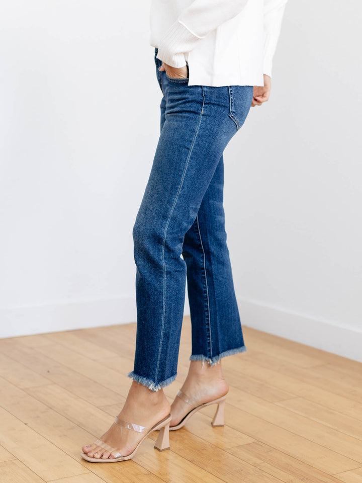 fringe skinny denim jeans