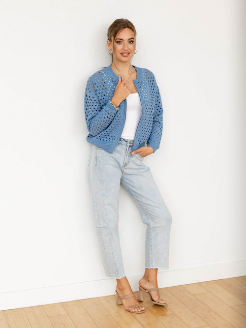 light wash barrel denim