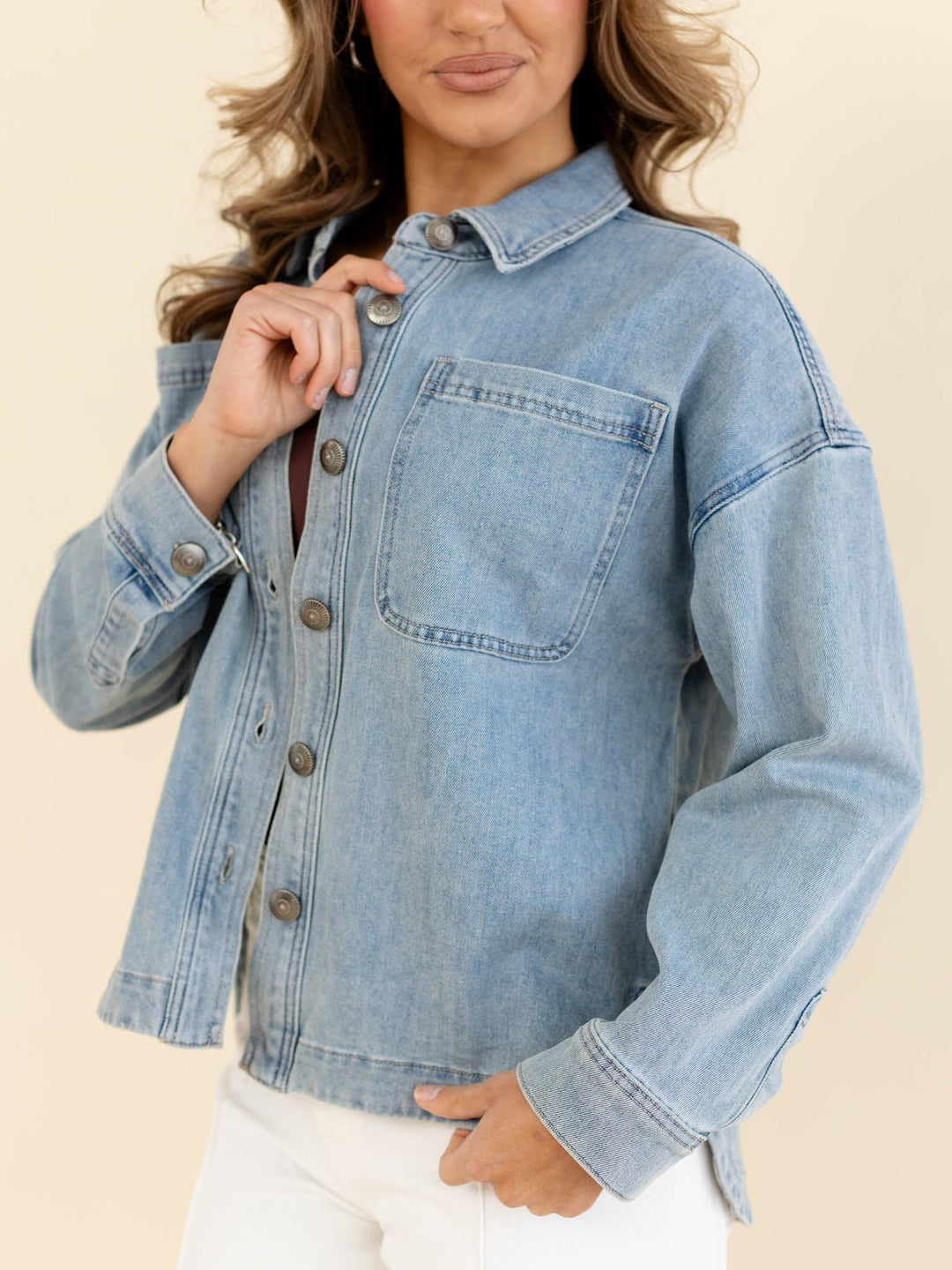 pocket detail jacket
