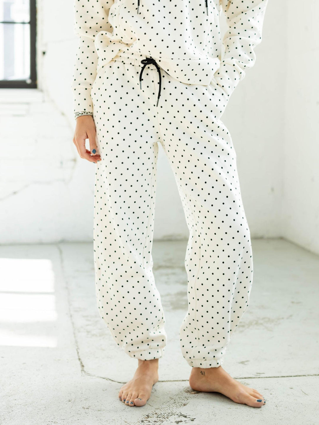 polka dot jogger