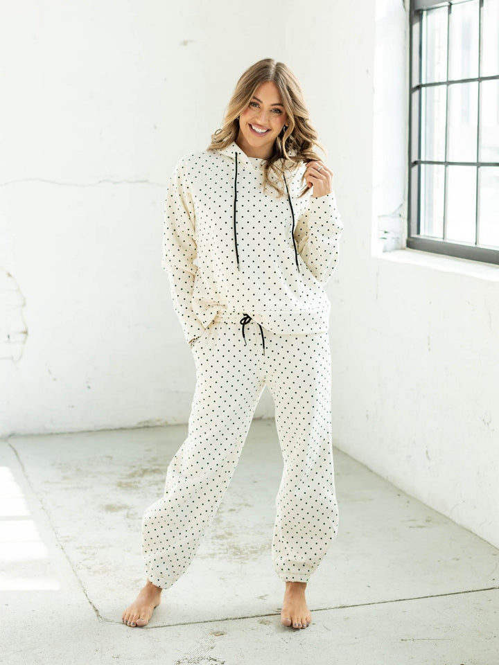 polka dot jogger