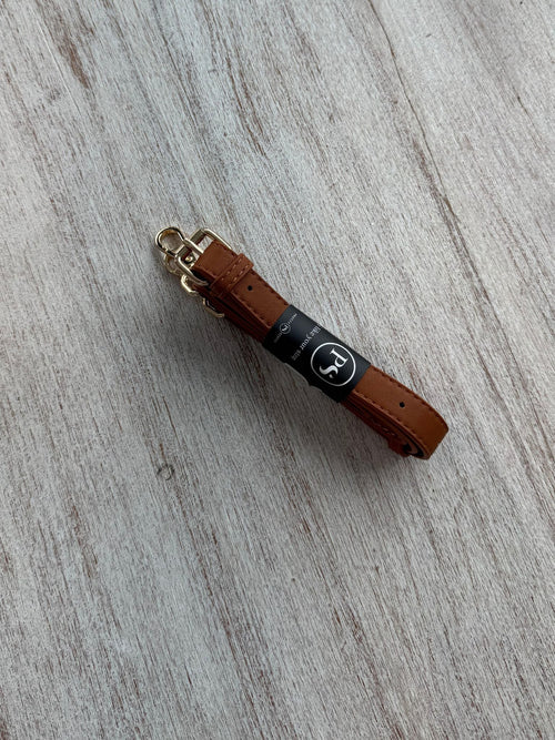 brown crossbody strap