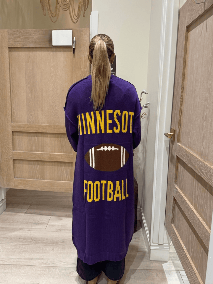 vikings cardigan