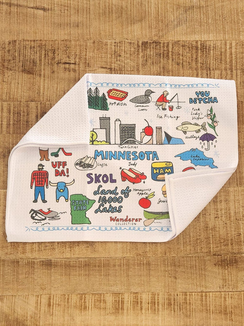 minnesota dish towel