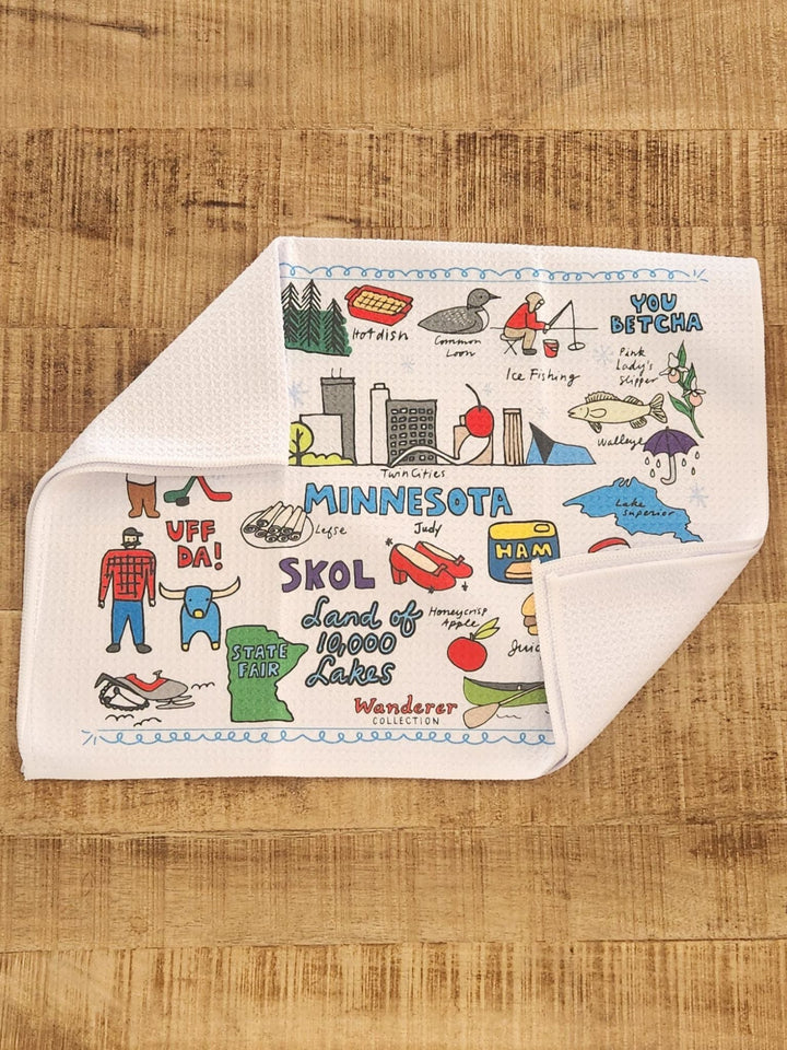 minnesota dish towel
