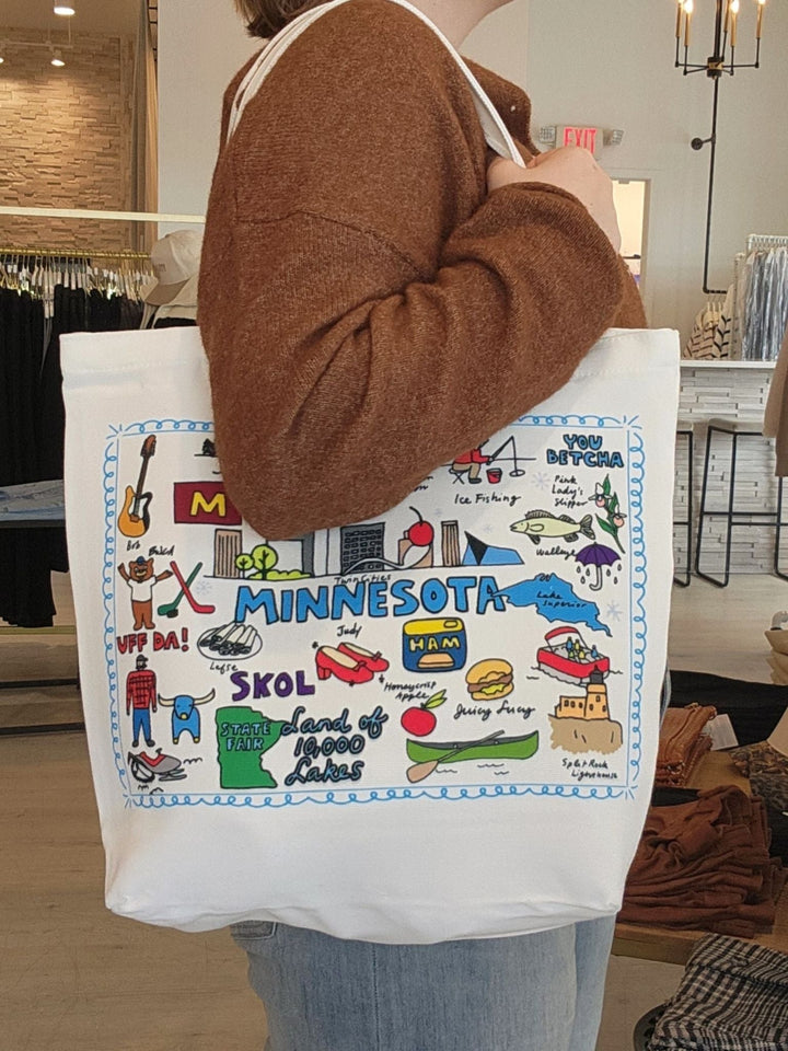 minnesota colorful tote