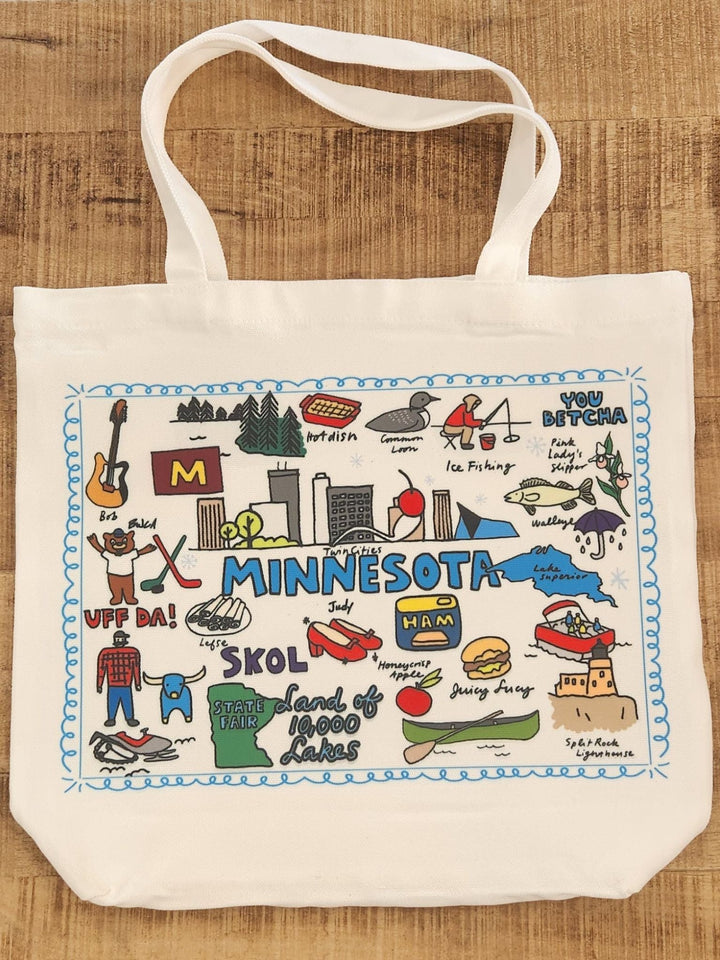 minnesota colorful tote
