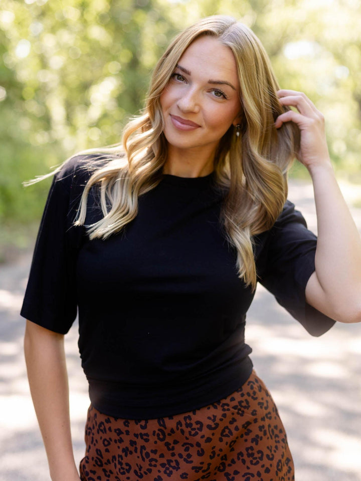 basic black top