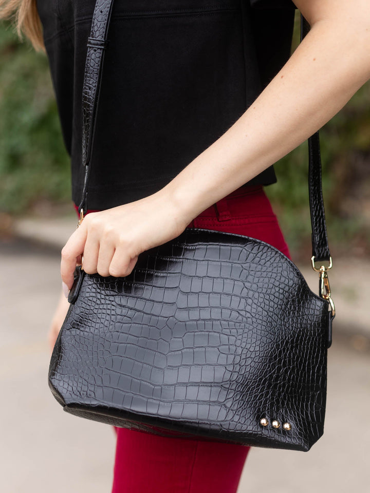 croc purse