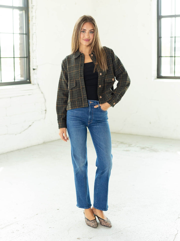 darker wash slim straight jeans