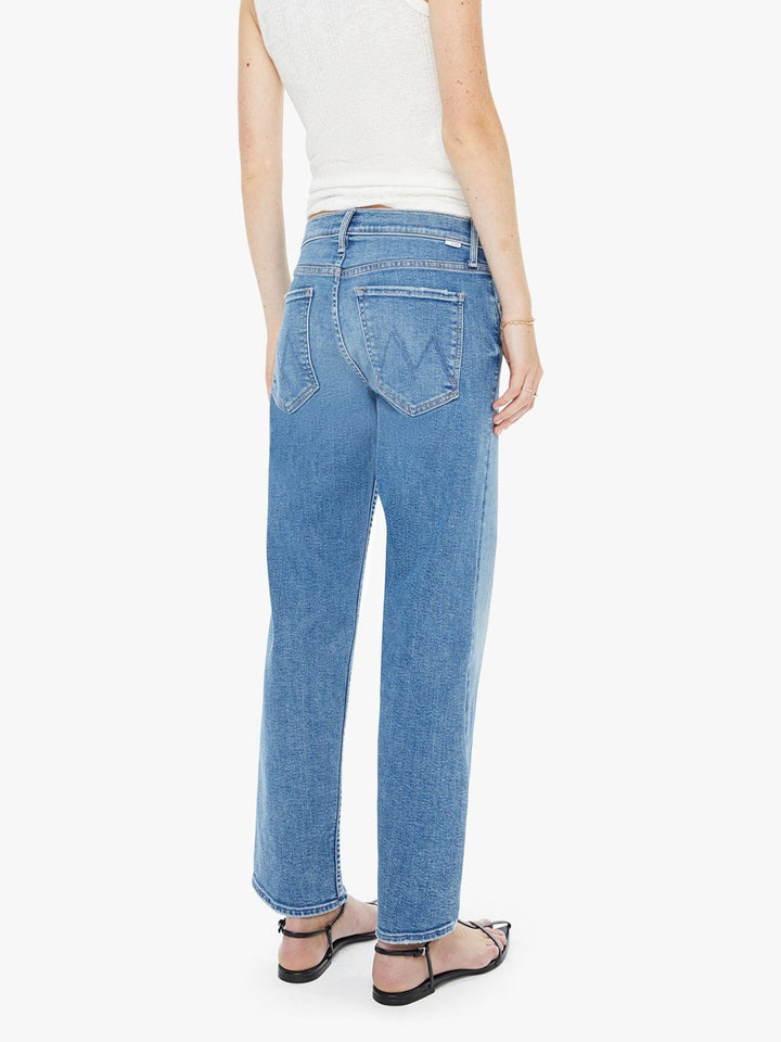 straight leg medium wash