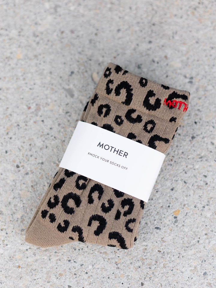 cheetah socks