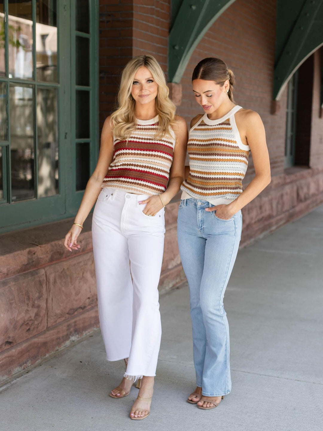 chunky knit halter