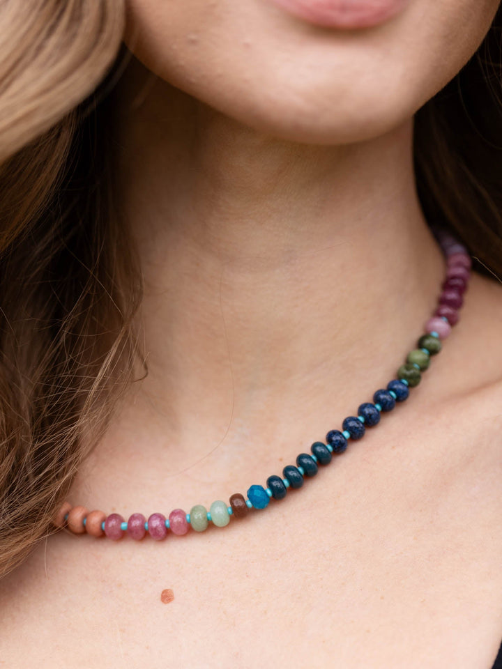 Multi Mix Beaded Necklace