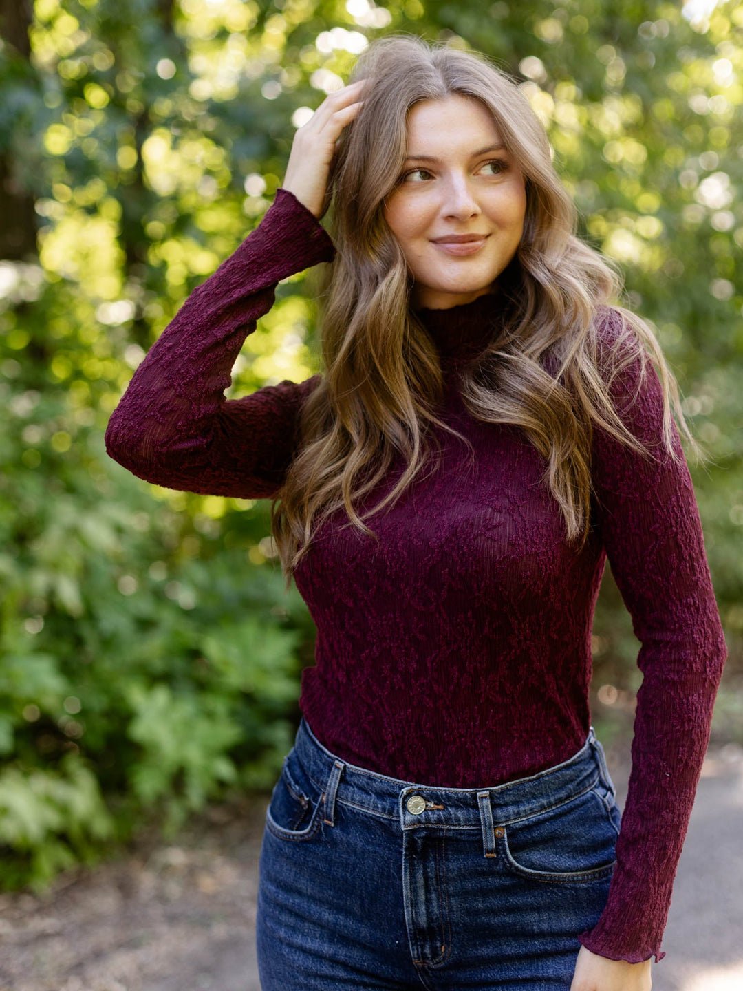 top and jeans 