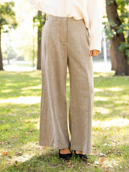 sparkle wide leg trouser