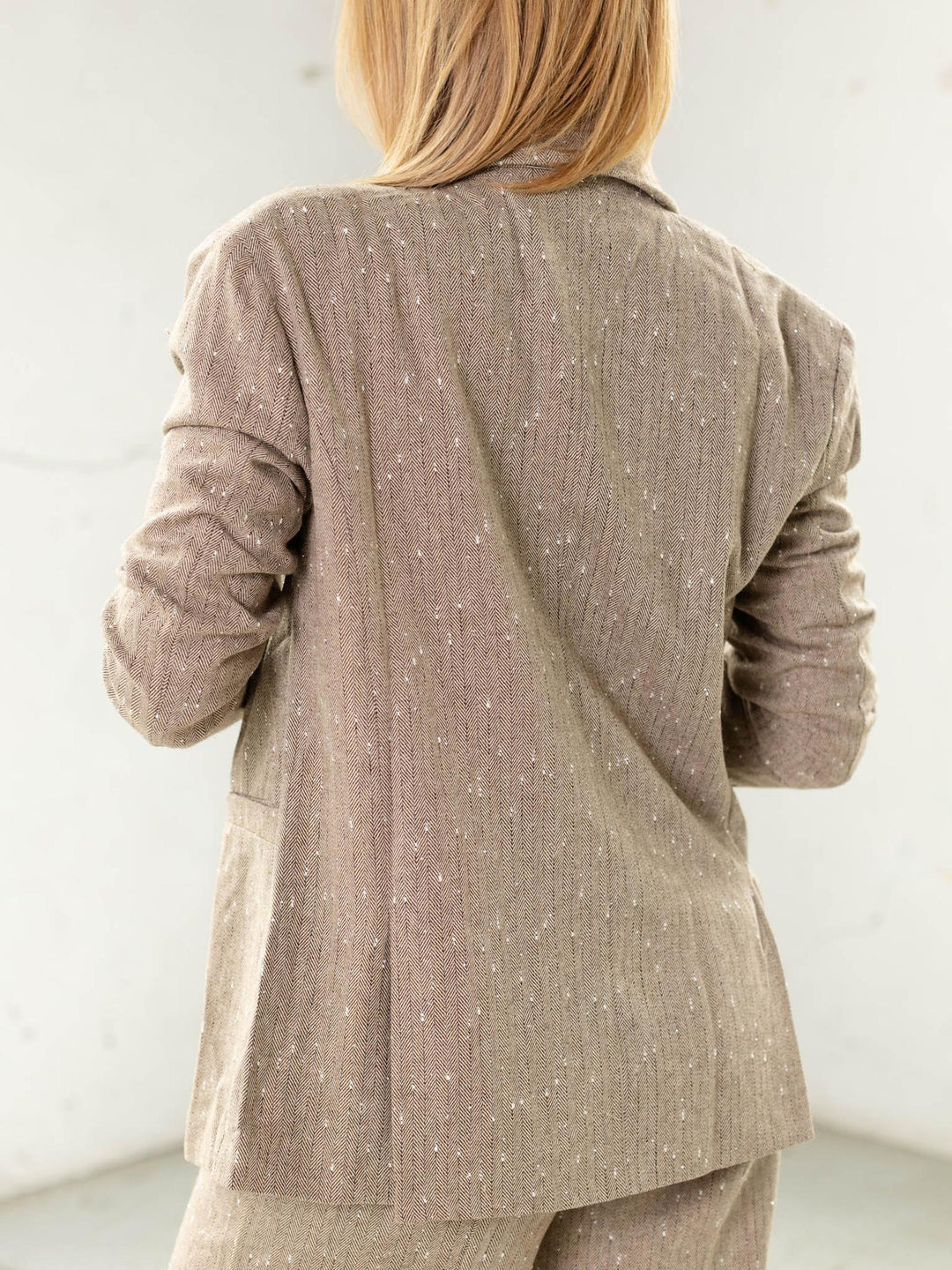 sparkle blazer set