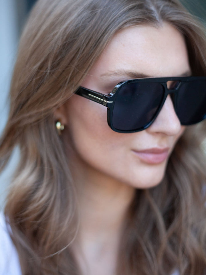 Natalie Oversized Aviator Sunglasses