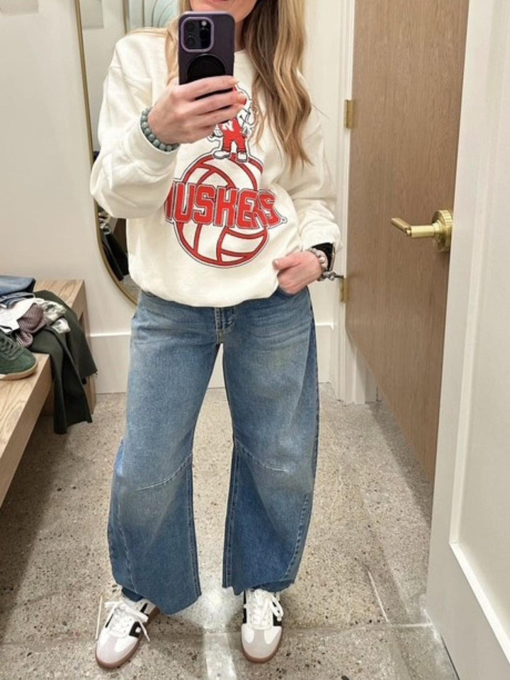 nebraska volleyball sweatshirt