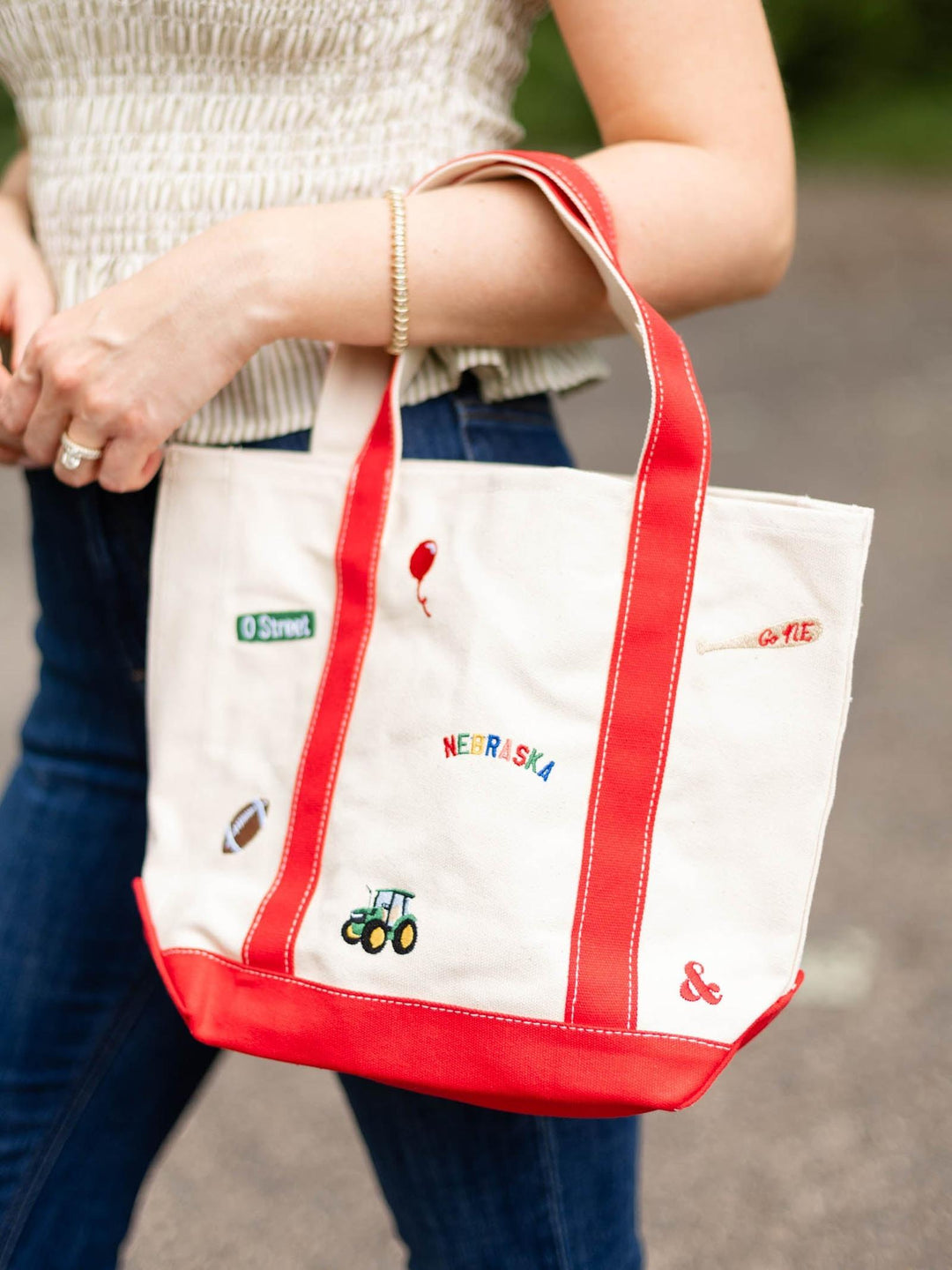 Nebraska Icons Small Tote