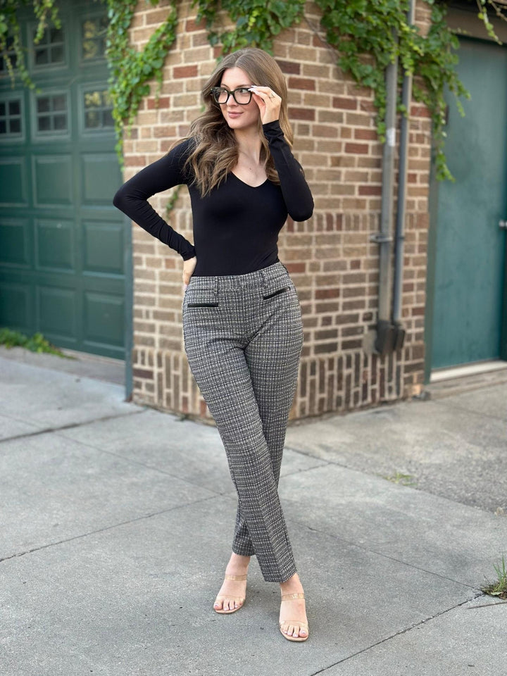 NIKIBIKI Long Sleeve V-Neck Bodysuit