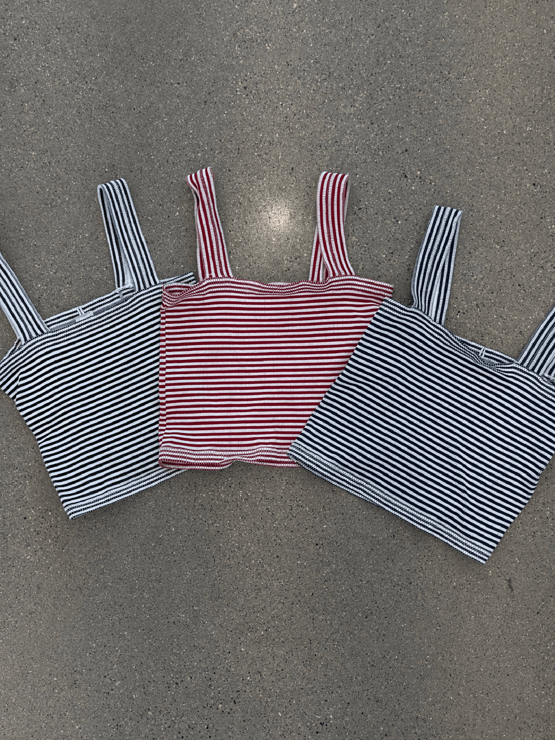 one size stripe modal tank top
