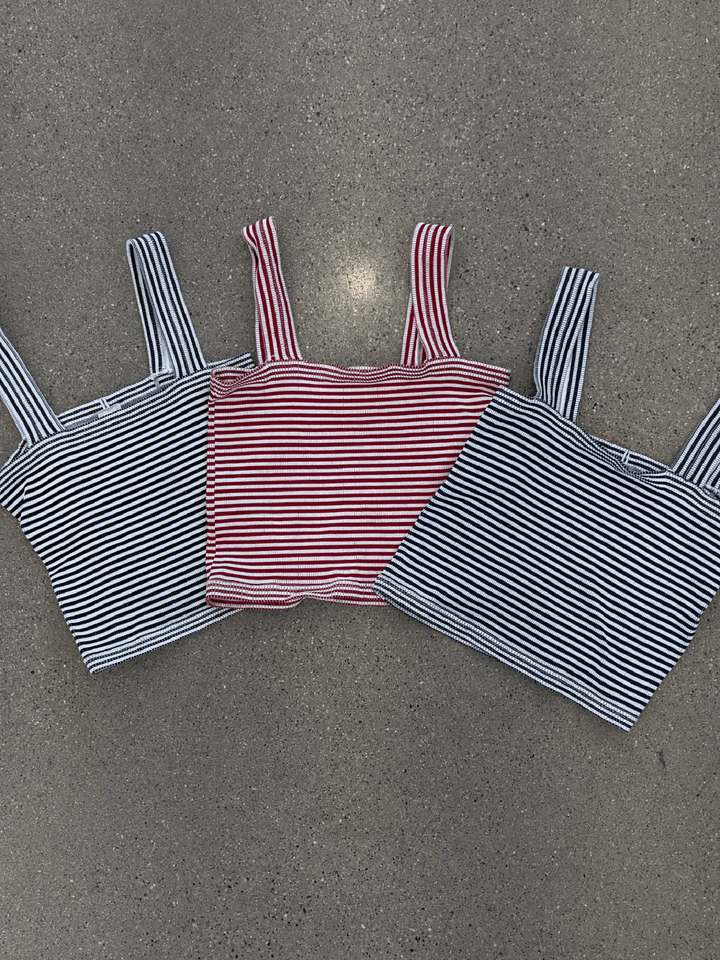 one size stripe modal tank top