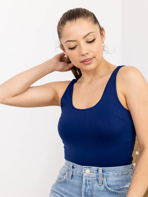 NIKIBIKI Signature Wide Strap Jersey Tank TopBasics