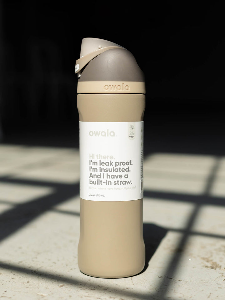 neutral toned water bottle