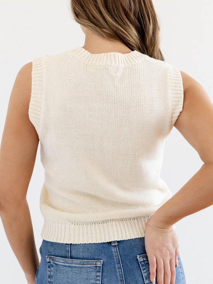 PINCH American Flag Sweater Top