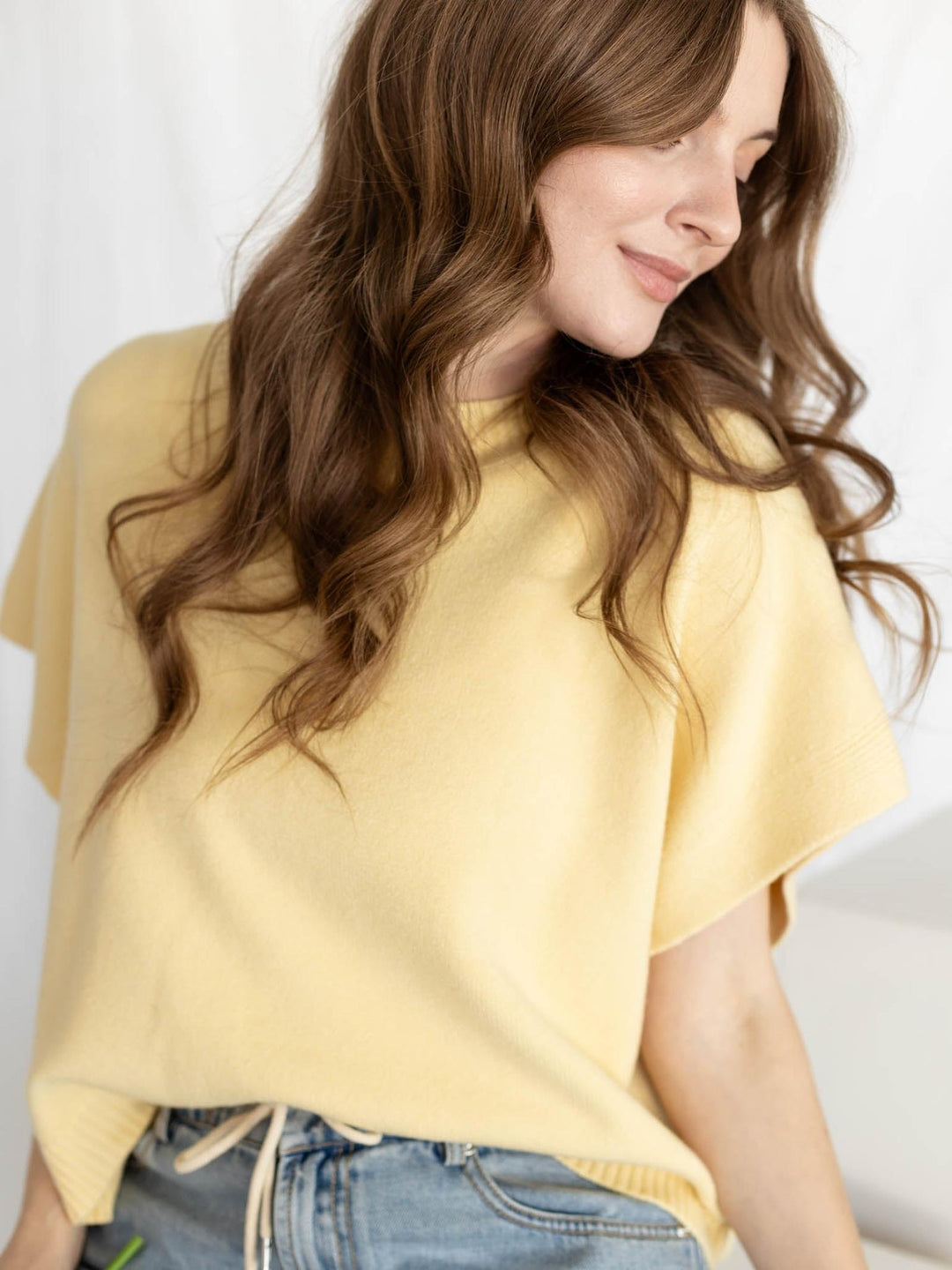 PINCH Classic Drop Shoulder Sweater Top