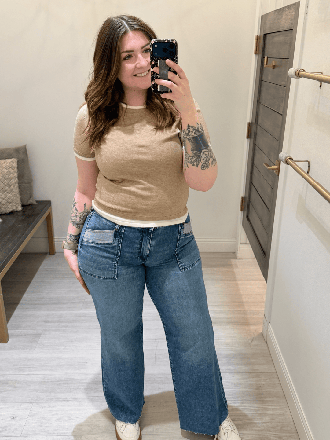 PINCH Double Layered Knit Top