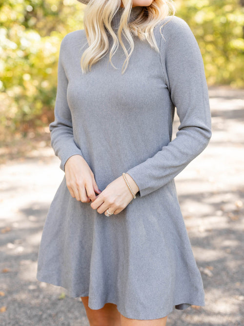 PINCH Mock Neck Sweater DressDress