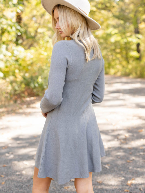 PINCH Mock Neck Sweater DressDress