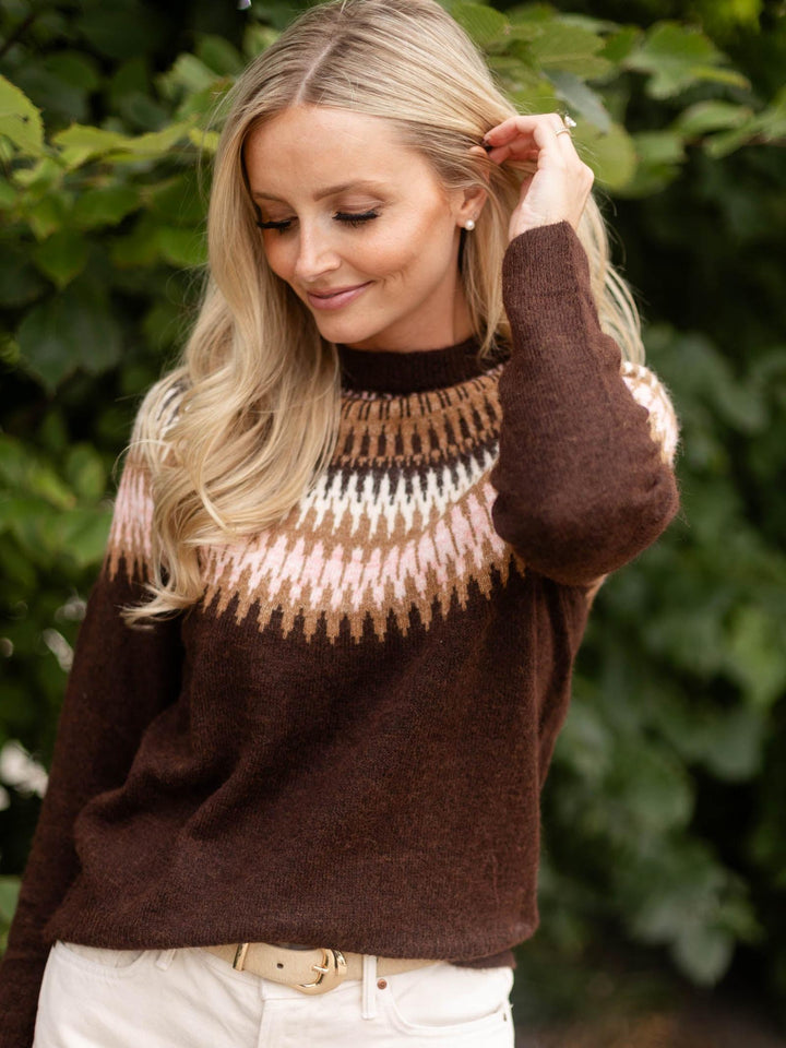 PINCH Nordic Pattern Knit Sweater