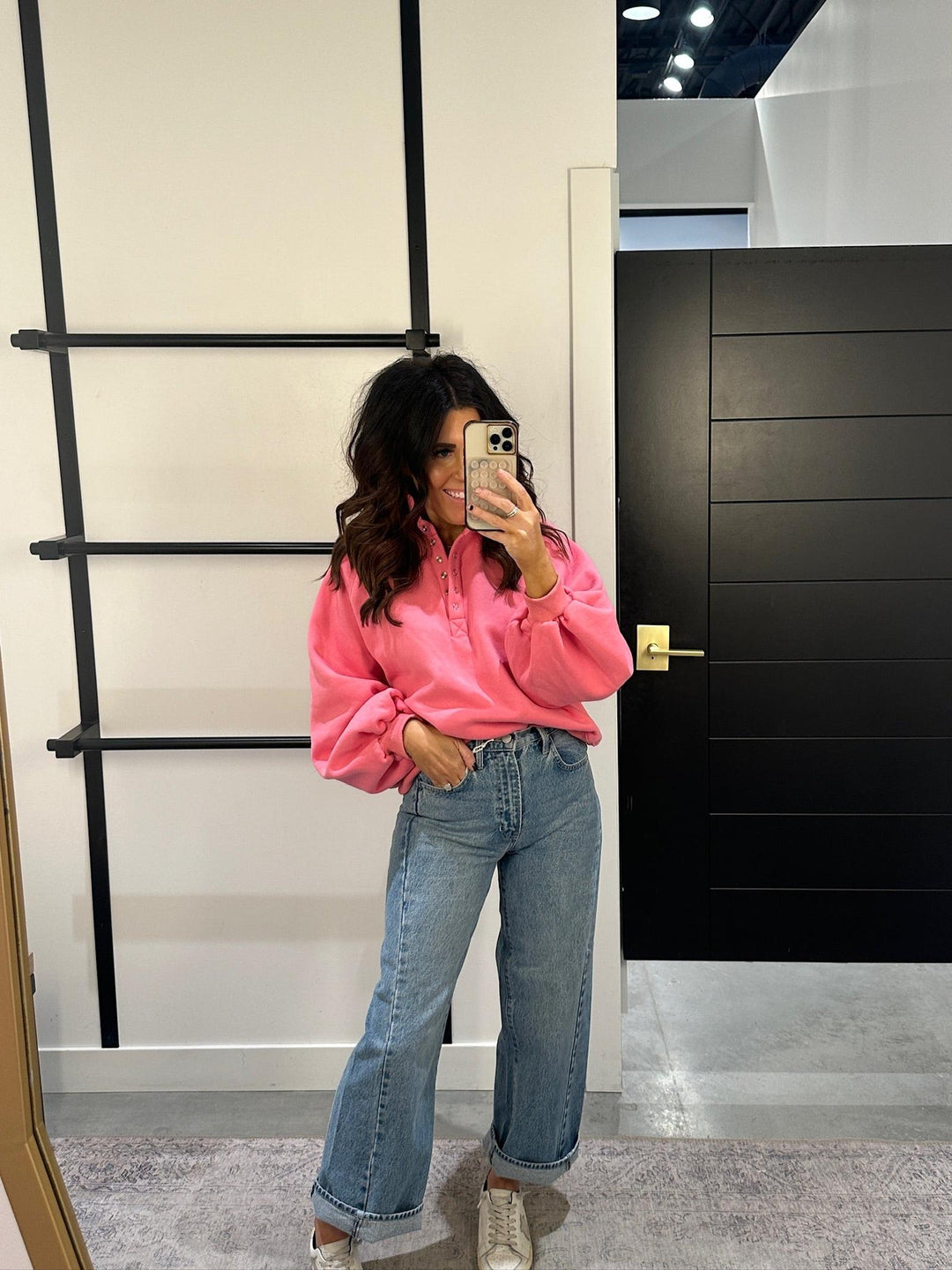 Piper Snap Button Collared Sweater