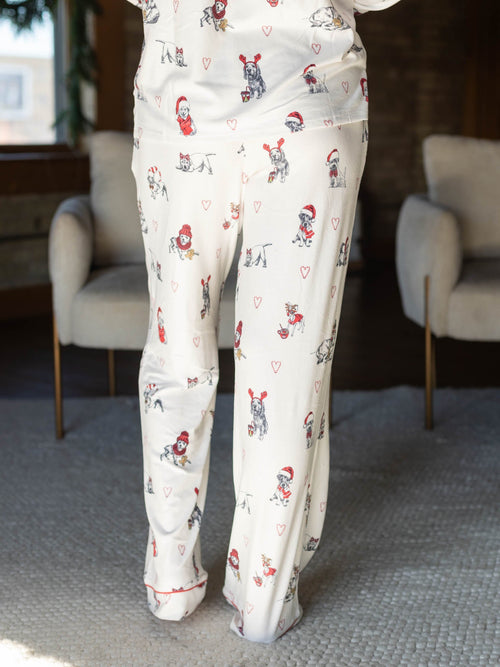 PJ Salvage Candy Cane Lane SetPJs