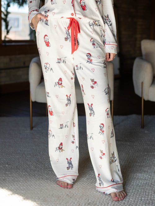PJ Salvage Candy Cane Lane SetPJs