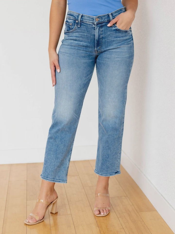 ankle length mother denim