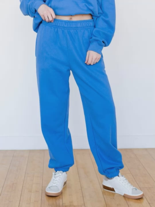 Royal Blue Jogger Sweatpants