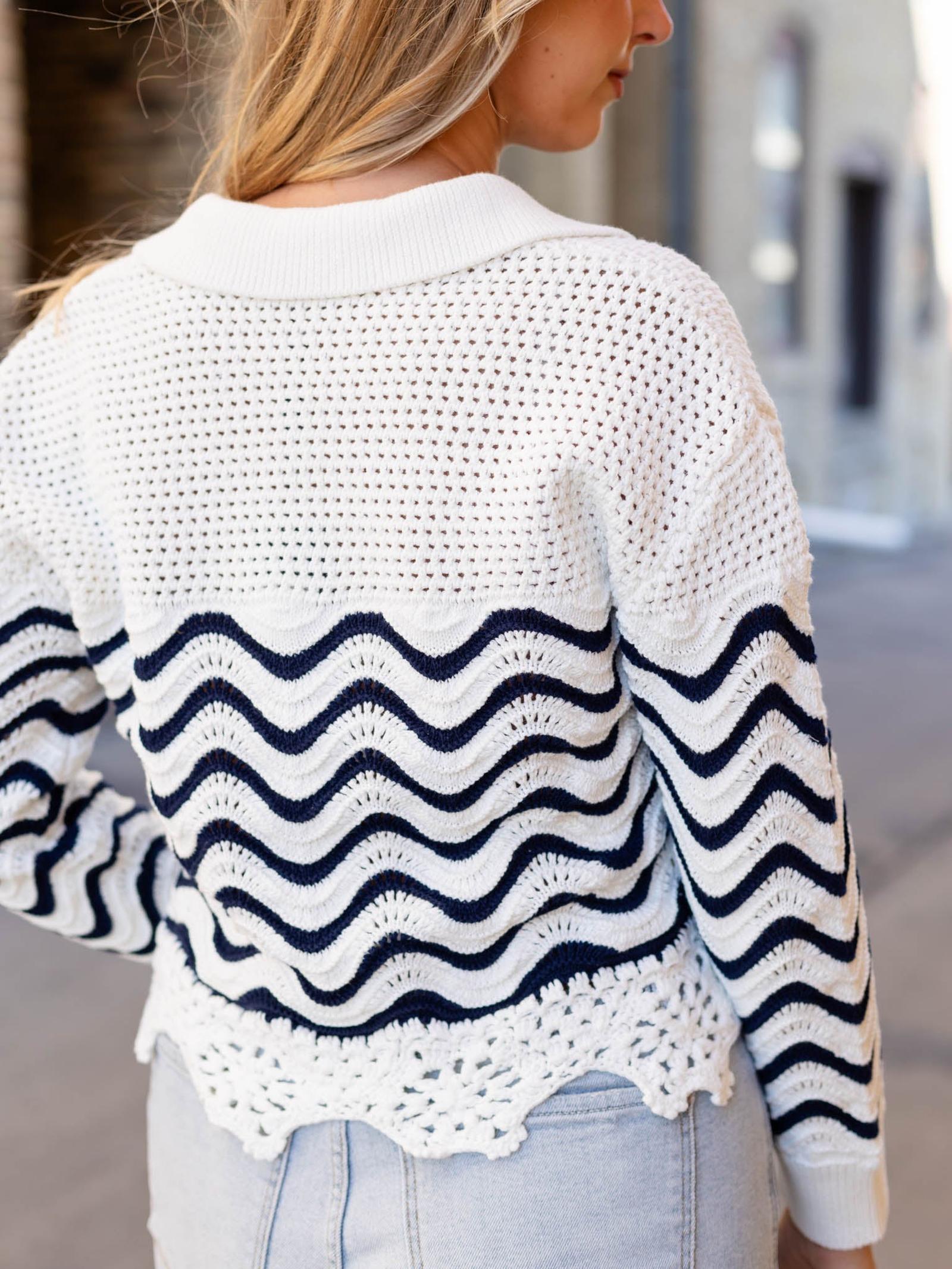 ドゥーズィエムクラス QUEENE&amp;BELLE LA Track ニット Rails Louise Sweater – Leela and Lavender