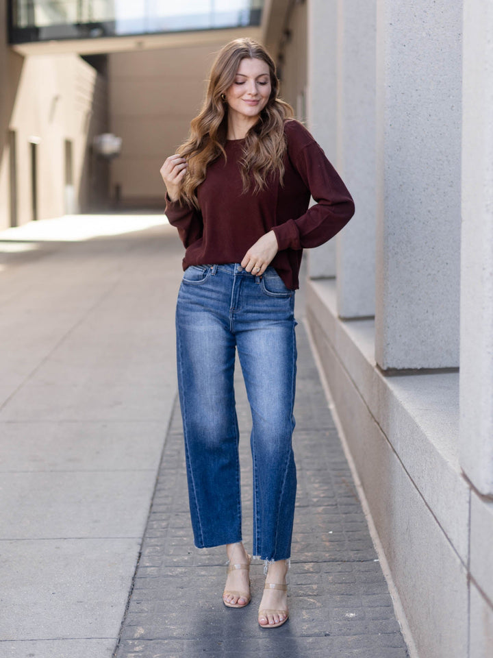 medium wash jeans
